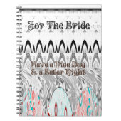 ブライダルシャワーギフトアートプリント ノートブック (正面)