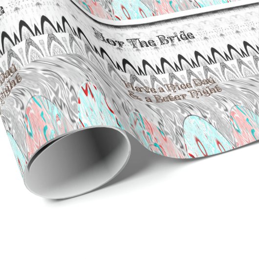 ブライダルシャワーギフトアートプリント ラッピングペーパー (ロールコーナー)