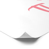 ブライダルシャワーギフトテーブル ポスター (角)