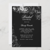 ブライダルシャワークラシックゴシック 招待状 (正面)