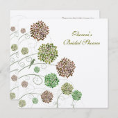 ブライダルシャワーグリーンゲーブルズパーソナライズされた招待状 招待状 (正面/裏面)