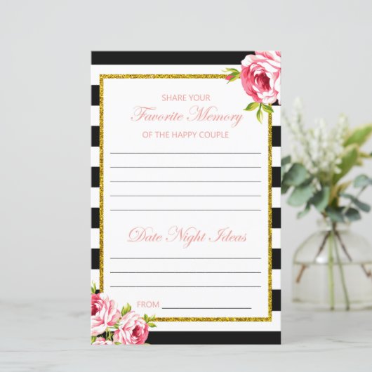 ブライダルシャワーゲーお気に入りのム – メモリと日付ナイト (スタンド正面)