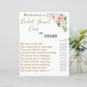 ブライダルシャワーゲー🌸オーバーまたはチャレンジ中 (スタンド正面)