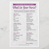 ブライダルシャワーゲーパーソナライズされたム/ /財布RAID (正面)