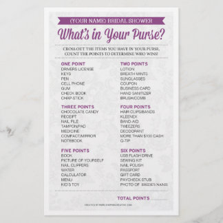 ブライダルシャワーゲーパーソナライズされたム/ /財布RAID