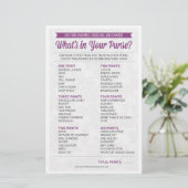 ブライダルシャワーゲーパーソナライズされたム/ /財布RAID (スタンド正面)