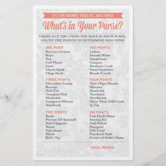 ブライダルシャワーゲーパーソナライズされたム/ /財布RAID