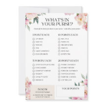 ブライダルシャワーゲームあなたの財布のピンクの何