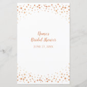 ブライダルシャワーゲームあなたの財布ゲームバラ (裏面)