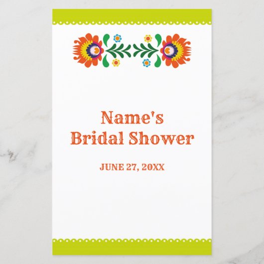 ブライダルシャワーゲームあなたの財布フェスタの中にあるものを (裏面)