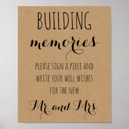 ブライダルシャワーゲームとアクティビティ ポスター