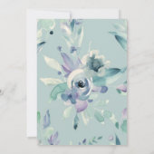 ブライダルシャワーゲームどうやって花嫁を知っているか 招待状 (裏面)