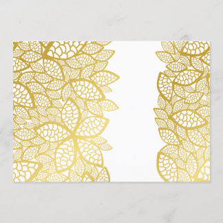 ブライダルシャワーゲームの金ゴールド 招待状