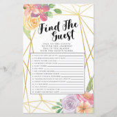 ブライダルシャワーゲームゲストゲームフローラの検索 (正面)