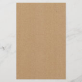 ブライダルシャワーゲームコーヒーをテーマにしたゲームカードフライヤー チラシ (裏面)