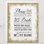 ブライダルシャワーゲームサイン – 8.5x11 (正面/裏面)