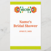 ブライダルシャワーゲームズザゲストゲームフィエスタ (裏面)