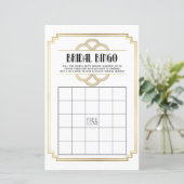 ブライダルシャワーゲームビンゴゲー結婚ムのアールデコ (スタンド正面)