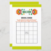 ブライダルシャワーゲームビンゴゲー結婚ムズフィエスタ (正面/裏面)