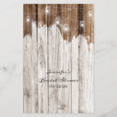 ブライダルシャワーゲームワード検索素朴ウッドランタン (裏面)