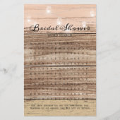 ブライダルシャワーゲームワード検索素朴ウッドランタン (正面)