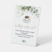 ブライダルシャワーゲーム台座標識 台座サイン (正面)