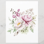 ブライダルシャワーゲーム彼は彼女は牡丹ピンクと言った (裏面)