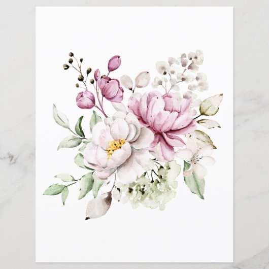 ブライダルシャワーゲーム彼は彼女は牡丹ピンクと言った (裏面)