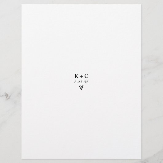 ブライダルシャワーゲーム彼らは写真と何歳だった チラシ (裏面)