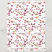 ブライダルシャワーゲーム彼女はむしろさくらんぼの花 (裏面)