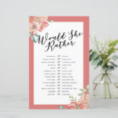 ブライダルシャワーゲーム彼女はむしろゲームフローラ (スタンド正面)