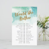 ブライダルシャワーゲーム彼女はむしろゲーム金ゴールド (スタンド正面)