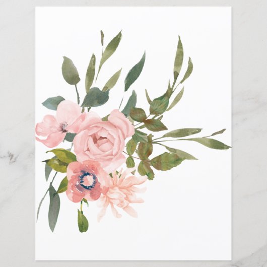 ブライダルシャワーゲーム彼女はむしろピンクのバラ (裏面)