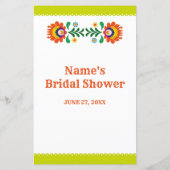 ブライダルシャワーゲーム日付ナイト提案フェスタ (裏面)