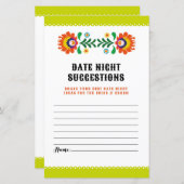 ブライダルシャワーゲーム日付ナイト提案フェスタ (正面/裏面)