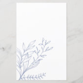 ブライダルシャワーゲーム絵文字の絵文字ペリウィンクル (裏面)