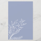 ブライダルシャワーゲーム絵文字の絵文字ペリウィンクル (裏面)