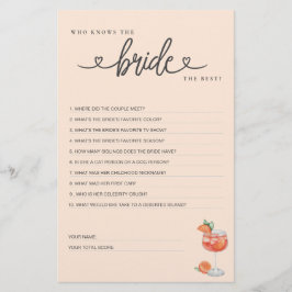 ブライダルシャワーゲーム誰が花嫁を知っ最高のている？