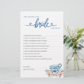 ブライダルシャワーゲーム誰が花嫁を知っ最高のている？ (スタンド正面)