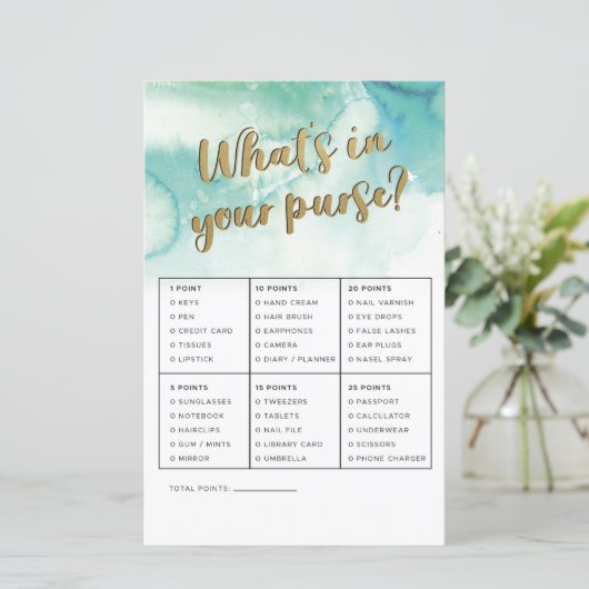 ブライダルシャワーゲーム財布ゲームの金ゴールド (スタンド正面)