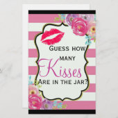 ブライダルシャワーゲーム (正面/裏面)