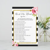 ブライダルシャワーゲーム – 花嫁が着た… (スタンド正面)