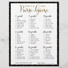 ブライダルシャワーゲーム | 財布の中身ゲーム