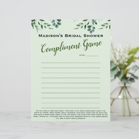 ブライダルシャワーゲーム💕 5単語の補完アイスブレイク (スタンド正面)