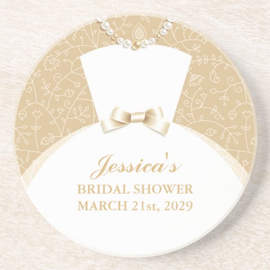 ブライダルシャワーコースター コースター (正面)