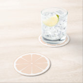 ブライダルシャワーコ結婚ースターのバードリンクテーブルA115 ラウンドペーパーコースター (インサイチュ)