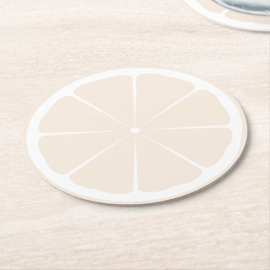 ブライダルシャワーコ結婚ースターのバードリンクテーブルA115 ラウンドペーパーコースター (アングル)