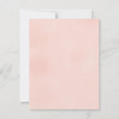 ブライダルシャワーサンキューカード 案内状 (裏面)