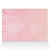 ブライダルシャワーサンキューピンクの花とハート (内部横(上))