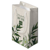 ブライダルシャワーサンキューホステススモール抱き枕 スモールペーパーバッグ (正面アングル)